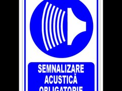 Indicator semnalizare acustica obligatorie